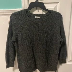 grey old navy sweater